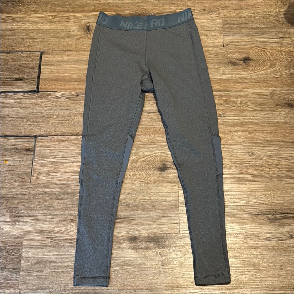 Nike Pro Dri-Fit Gray Tights/Leggings Size S